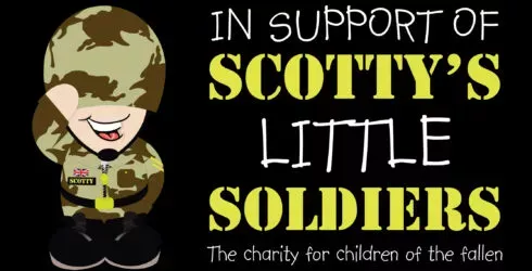 Scotty's Little Soldiers banner.