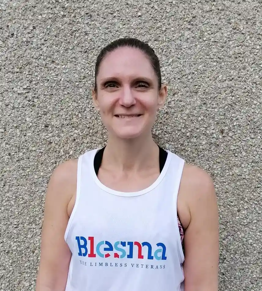 Vicki from Safeguard helps raise money for Blesma